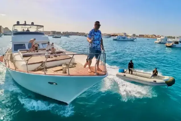 Exclusive Red Sea private boat rental Hurghada - SAYOUB luxury boat