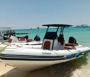 Private speedboat Hurghada at marina Red Sea
