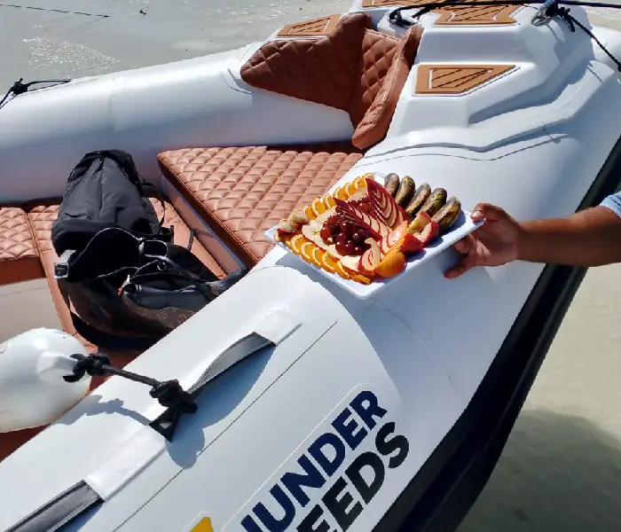private speed boat adventure