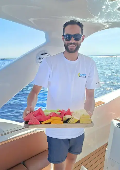 Our best captain in Hurghada - Speedboat rental in Hurghada