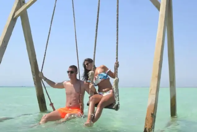 private boat trip orange bay hurghada