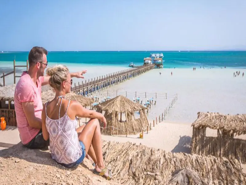 private boat trip orange bay hurghada